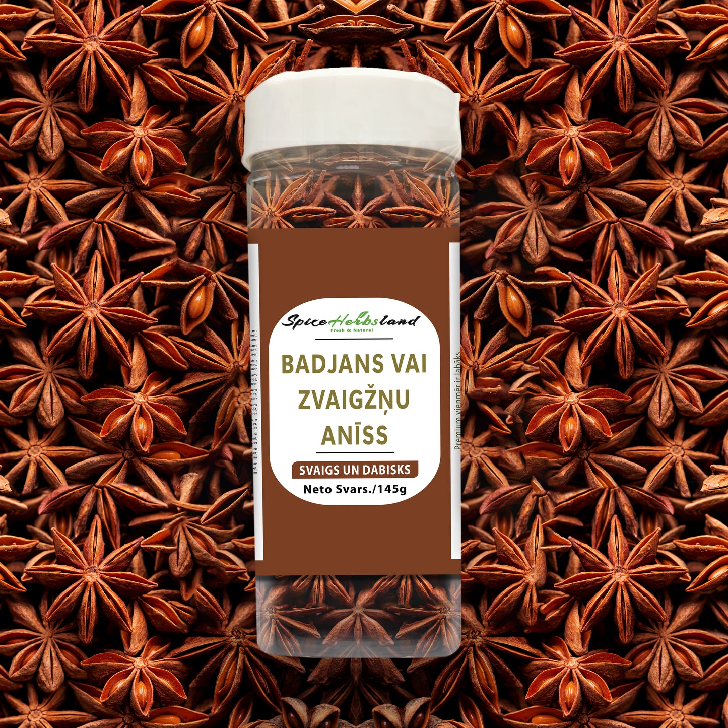 Anise star or Badiam