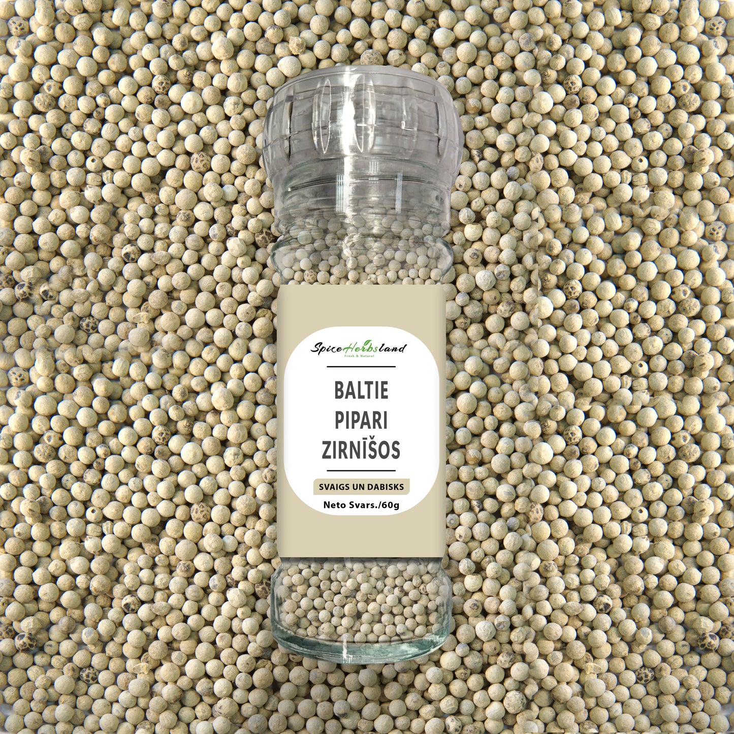 White pepper whole