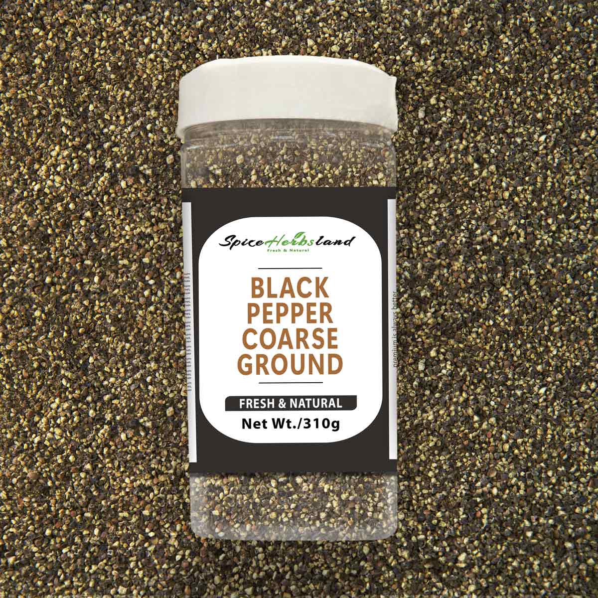 Black pepper coarse ground