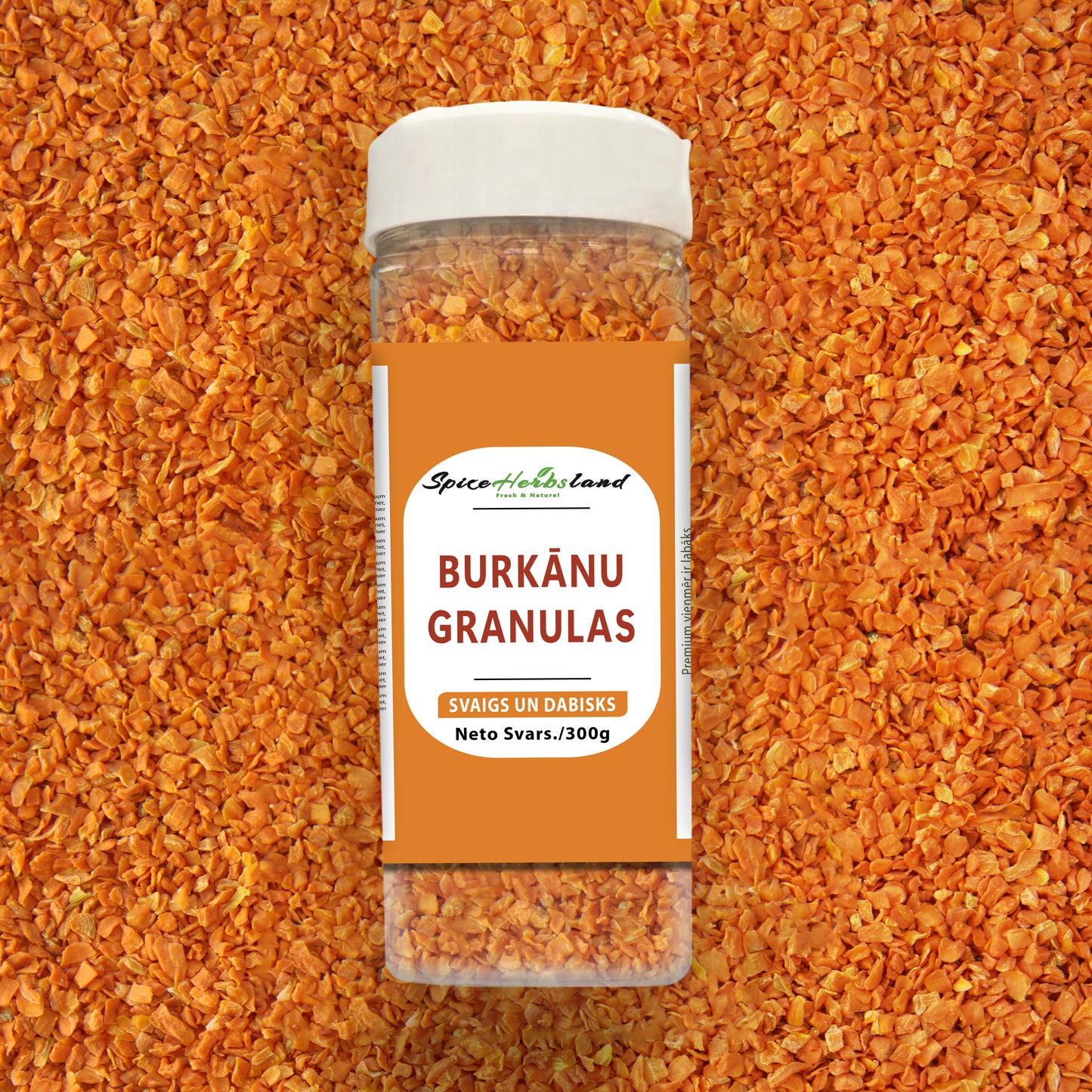 Carrot granules