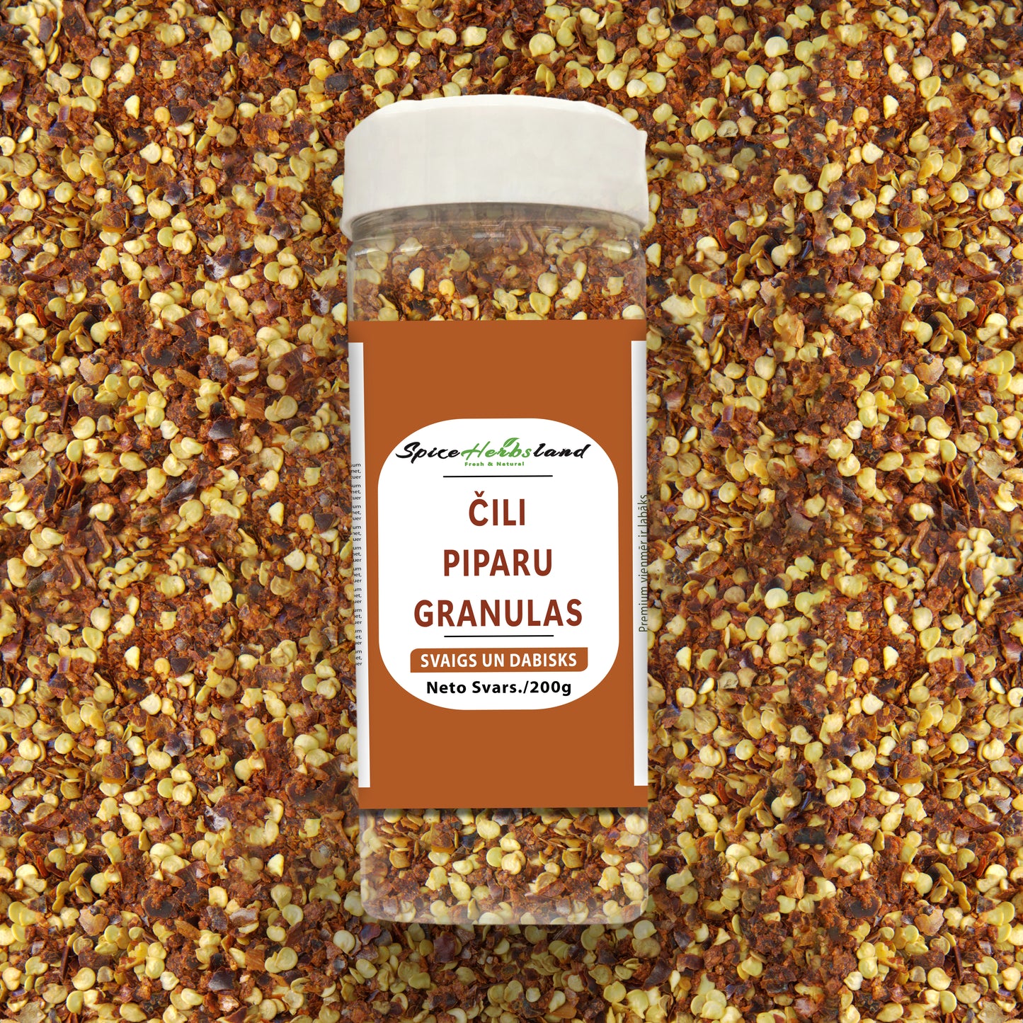 Chili granules