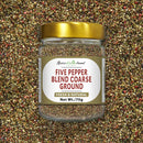 Five pepper blend coarse ground