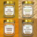 Indian Spice Set - Pack of 4