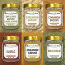 Middle Eastern Spice Collection - Pack of 6