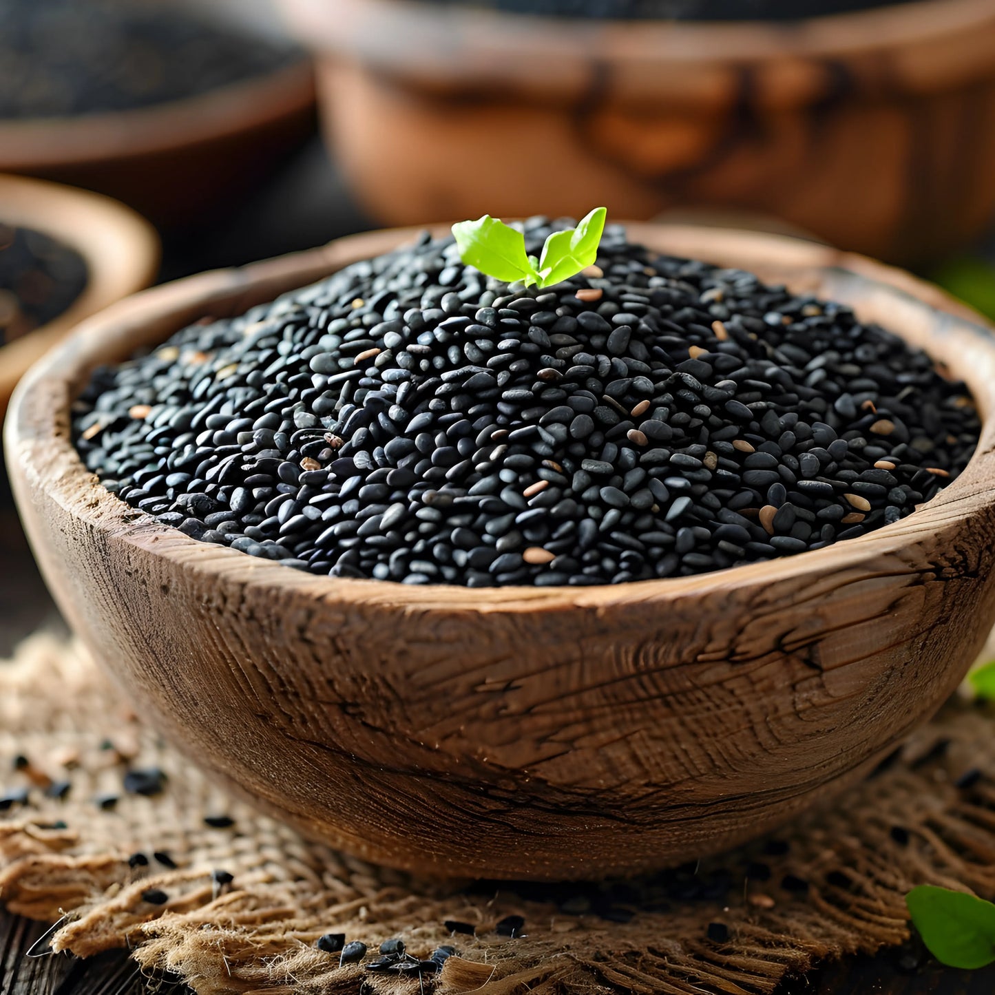 Black sesame seeds